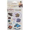 HARRY POTTER Foam STIKERS Hogwarts EXPRESS-4895205608986 Adesivi, Multicolore (26247)