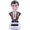Out of the blue 57/9749 - Statuetta Mobile Mr. Bean su Base in plastica, con Pannello Solare, Circa 11 cm