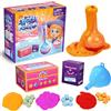 ZIMPLI - Baff Potions, Mescola 6 Pozioni Magiche che Frizzano, Esplodono e Colorano l'Acqua, Kit Esperimenti con Bombe da Bagno Scientifico & Educativo