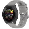 GIOPUEY Cinturini Compatibile con Forerunner 165, Morbido Silicone Cinturino [Resistente all'Usura] [Traspirante] - Grey