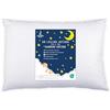 SUPERBE BEBE Cuscino Per Bambini 33x45 Cm In Cotone Oeko-tex - cuscino Bianco Lettino Bambino 33x45 - Cuscino Bimbo Piccolo Rettangolare - Antiacaro Antisoffoco - 1 Anno 2 Anni