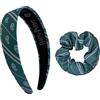 Cinereplicas Harry Potter - Accessori per capelli Classic Serpeverde - Set da 2 - Licenza ufficiale