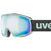 Uvex victorious S FM - maschera da sci per adulti - categoria di filtro 2 - privo di appannamenti - oxid dl/sapphire-cl - one size