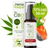 H4H Naturals H4H Olio CBD Bio 12% per Cani con Salmone Selvaggio & Rosmarino - calm
