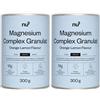 nu3 Magnesium Complex Granulat 2x300 g Polvere
