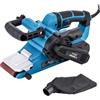 KATSU Tools KATSU Levigatrice a Nastro 900W 76x533mm, 6 Velocità, Impugnatura Anteriore Regolabile, Cambio Nastro Senza Attrezzi, Sacchetto Polvere e Nastro P80 Incluso