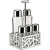 Alessi MSA16 Cactus! Servizio per olio, aceto, sale, pepe e spezie