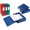 Sei Rota Scatola archivio progetti A4 blu Sei Rota 3L 26x36 cm - dorso 12 cm