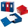Sei Rota Scatola archivio progetti A4 blu Sei Rota Big 26x36 cm - dorso 12 cm