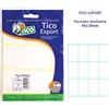 Tico Etichette multiuso bianche Tico E-4828 - 48 x 28 mm - 120 etichette
