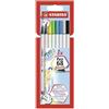 Stabilo Penna punta in fibra Stabilo Pen 68 Brush colori assortiti (conf. 8)