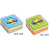 Plastidea Blocchi memo adesivi Plastidea Notes colori assortiti - 75x75 mm - 400 fogli