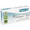 Rapid Punti 23/6 per cucitrici Rapid Standard - 1000 punti