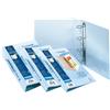 Exacompta Raccoglitore A4 bianco Kreacover - 4 anelli 25 mm - dorso 4,7 cm - 26,8x32 cm