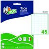 Tico Etichette multiuso bianche Tico E-2214 - 22 x 14 mm - 450 etichette