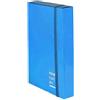 Brefiocart Scatola archivio progetti A4 azzurra Brefiocart New Color 25x35 cm - dorso 7 cm