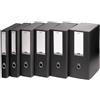 Leonardi Scatola archivio progetti A4 grigia Leonardi Plus VIP 34,5x24,5 cm - dorso 12 cm