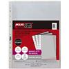 Molho Leone Buste forate trasparenti A4 Molho Leone Classic alto+ spessore - ruvida 22x30 cm (conf. 50)