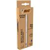 Bic Penna a sfera con cappuccio ecologica Bic Cristal Re-New blu - punta 1 mm - fusto colore argento