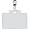 Sei Rota Portanome Pass 3E - 9,5 x 6 cm - metallo - con clip - Sei Rota - conf. 10 pezzi - D06281