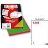 Markin Etichette multiuso verdi Markin C503 - 210 x 297 mm - 100 etichette