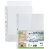 Sei Rota Buste forate trasparenti A4 Sei Rota Gea alto spessore - ruvida 22x30 cm (conf. 25)
