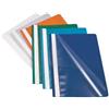 Esselte Cartelline A4 ad aghi in plastica Esselte Report File trasparente/blu - dimensioni 22,6x31 cm (conf. 25)