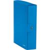 Leitz Scatola archivio progetti A4 azzurra Leitz Wow 25x35 cm - dorso 8 cm