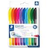 Staedtler Penna a sfera con cappuccio Staedtler Ball 4320 colori assortiti - punta 1 mm - fusto colori assortiti (conf. 10)