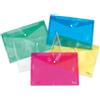 Plastidea Buste con bottone A6 Plastidea Voucher colori assortiti - formato 12x24 cm (conf. 5)