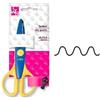 CWR Forbici punta arrotondata CWR Onde colori assortiti - lunghezza 13,5 cm