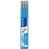 Pilot Ricarica refill azzurro penna cancellabile Pilot Frixion Point - tratto 0,25 mm (conf. 3)