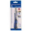 Iternet Cutter taglierino con blocco a scatto Iternet SX-6601 blu - lama 9 mm