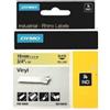 Dymo Nastro Rhino vinile Dymo Giallo 19 mm Dymo 18433 - 164132
