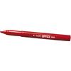 Tratto Marcatore permanente Tratto Office rosso punta tonda 0,8-2 mm (conf. 12)