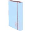 Brefiocart Scatola archivio progetti A4 azzurra Brefiocart New Color 25x35 cm - dorso 2 cm