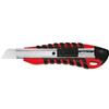 Lebez Cutter taglierino con blocco a scatto Lebez 9207 rosso - lama 18 mm