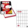 Markin Etichette multiuso bianche Markin - 35 x 59 mm - 3000 etichette