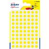 Avery Etichette multiuso gialle Avery - Ø 8 mm - 420 etichette
