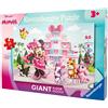 RAVENSBURGER S.R.L. Minnie Maxi Puzzle, puzzle bambini, 24 pezzi, puzzle grande, gioco educativo, idea regalo