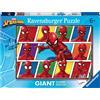 RAVENSBURGER S.R.L. Ravensburger Puzzle Giant Spiderman, puzzle bambini 6 anni, 125 pezzi, puzzle grande 50x70 cm, gioco educativo