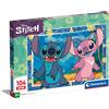 CLEMENTONI S.P.A. CLEMENTONI, DISNEY, STITCH, SUPERCOLOR, PUZZLE 104 PEZZI, MADE IN ITALY