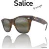 SALICE occhiali da sole ANTICHOC FILTERING Mirror & Brown O.T RARE VINTAGE 80s