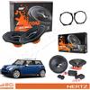 Hertz Evotuning Kit 6 Casse Altoparlanti Hertz Anteriori Posteriori per Mini One Cooper R50 R53