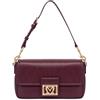 Love Moschino BORSA GRAIN PU VINO