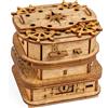 iDventure Cluebox - Davy Jones Locker - Escape Room gioco in legno - Scatola rom