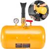 VEVOR Strumento per Rimozione dei Talloni dei Pneumatici per Impieghi Gravosi, Pressione 0,6 a 0,8 MP, 37,9 L, Gonfiatore ad Aria Compressa per ATV, Trattori, Pick-Up, Camion, Jeep, Giallo