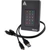 Apricorn Aegis Fortress L3 - Disco rigido - crittografato - 2 TB - esterno (trasportabile) - AFL3-2TB
