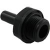 Dm fit Raccordo innesto rapido diritto maschio 1/4" codolo 6mm