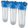 ATLAS filtri Batteria tris porta filtro 10" trasparente